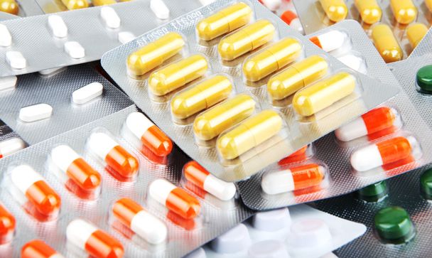 Assorted pills - Фото, зображення