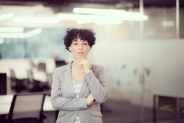 Portrait of successful female software developer - Fotoğraf, Görsel