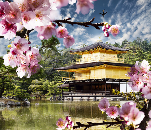 Peaceful Golden Pavilion Temple - Photo, Image