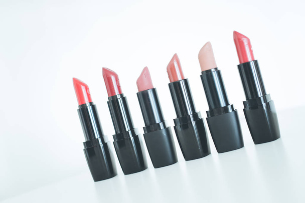 Set of professional lipsticks - 写真・画像