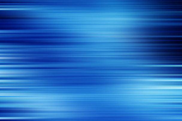mavi teknoloji ışık hızının soyut hareket arkaplanı - Fotoğraf, Görsel