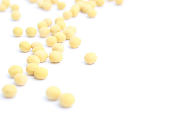 Closeup of soy beans - Φωτογραφία, εικόνα