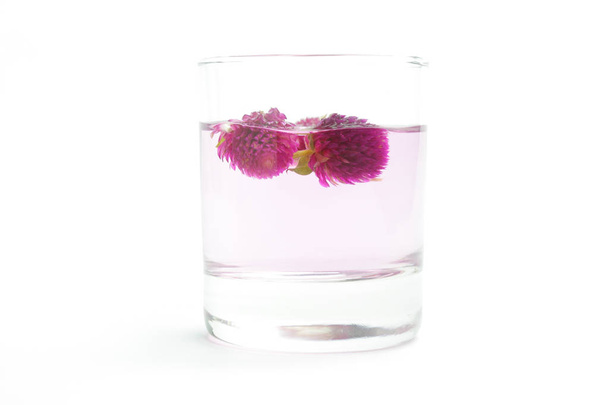 Flowers and tea in the water - Zdjęcie, obraz