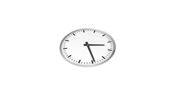 Analog Clock Time Lapse Zoom em
 - Filmagem, Vídeo