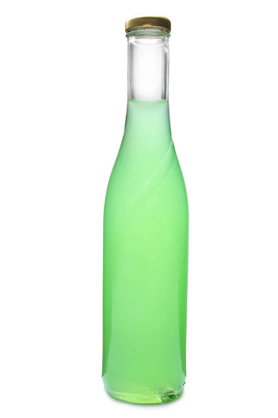 Flasche mit grünem Bier  - Foto, Bild