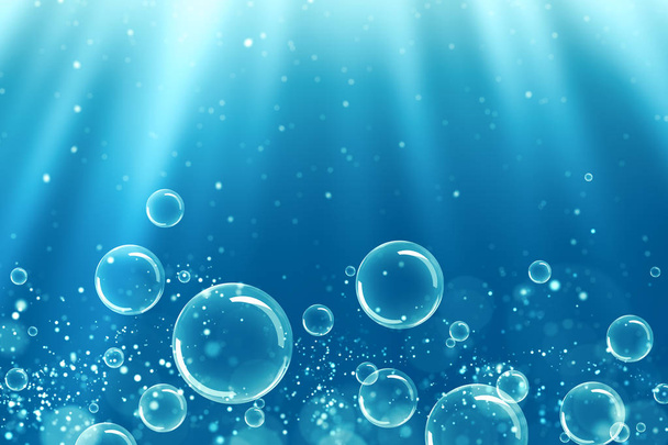 bulles dans l'eau - Photo, image
