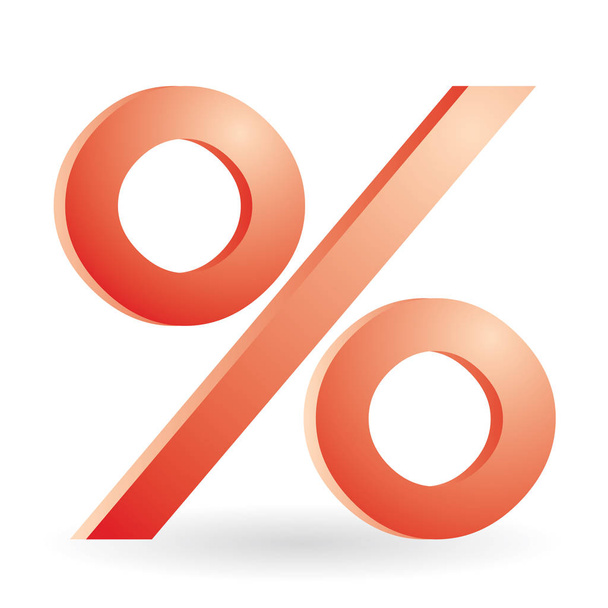 Símbolo percentual
 - Vetor, Imagem