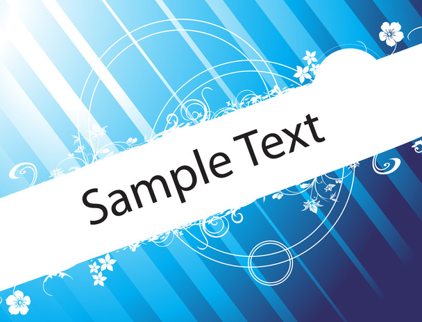 Flower texture for sample text - Vector, imagen