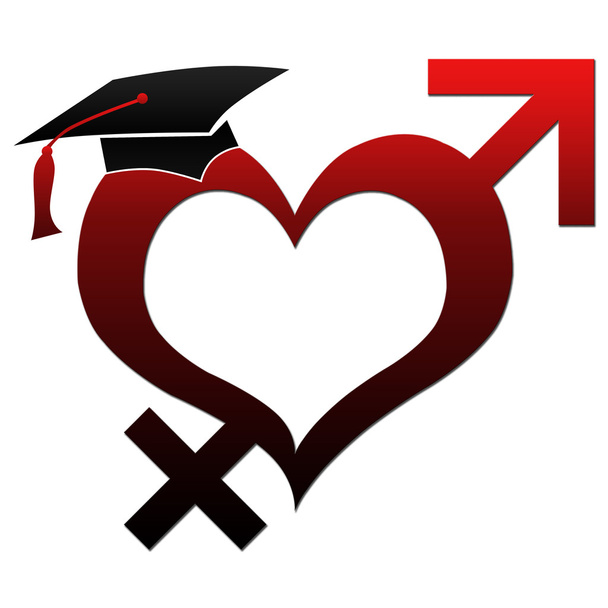 Educazione sessuale - Cappello a forma di cuore
 - Foto, immagini