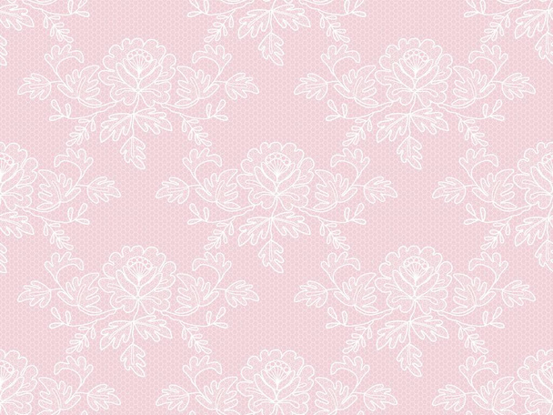 Floral lace pattern - Foto, imagen