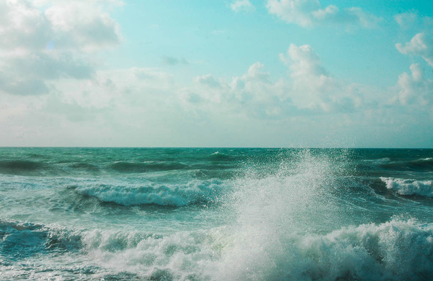 morze burza - Zdjęcie, obraz