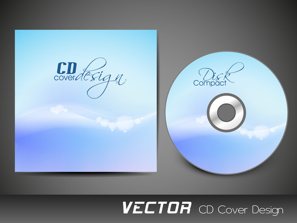 Abstract CD Cover design for your business. - Вектор,изображение