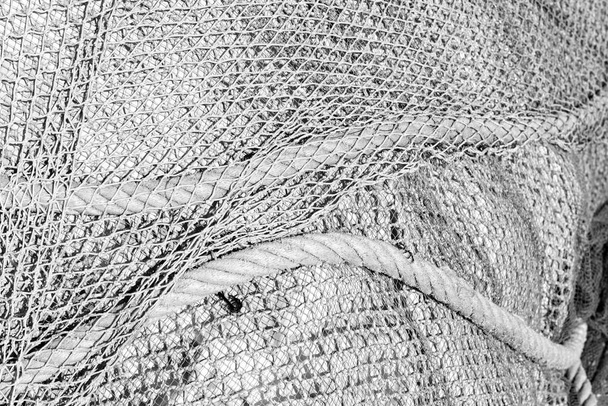 Netten voor de vissersboten - Foto, afbeelding