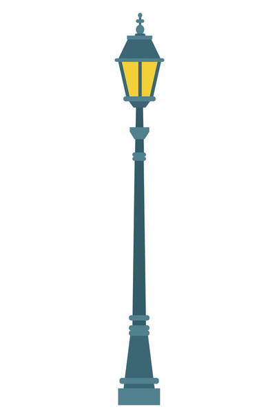 ícone de luz de rua isolado
 - Vetor, Imagem