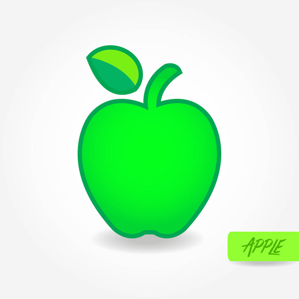 apple grand vector illustration. - Вектор,изображение