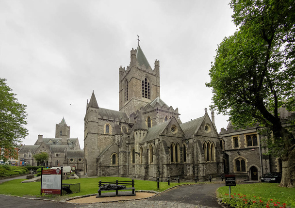 Ο Καθεδρικός Ναός της Αγίας Τριάδος, εκκλησία του Χριστού στο Δουβλίνο, Ιρλανδία - Φωτογραφία, εικόνα