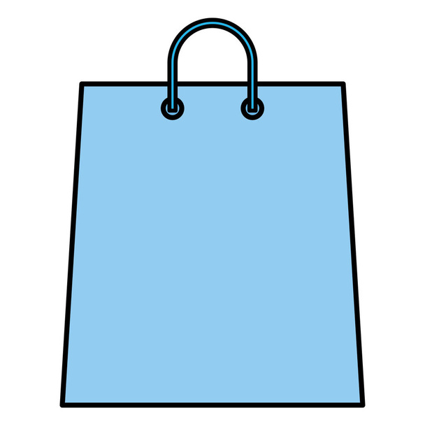 μεμονωμένο εικονίδιο τσάντα για ψώνια - Διάνυσμα, εικόνα