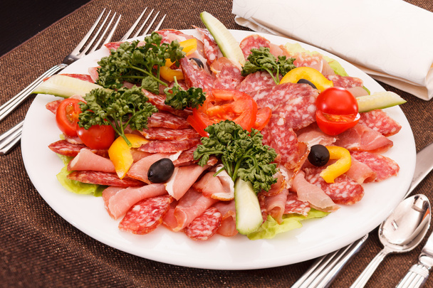 Meat appetizer - Photo, Image