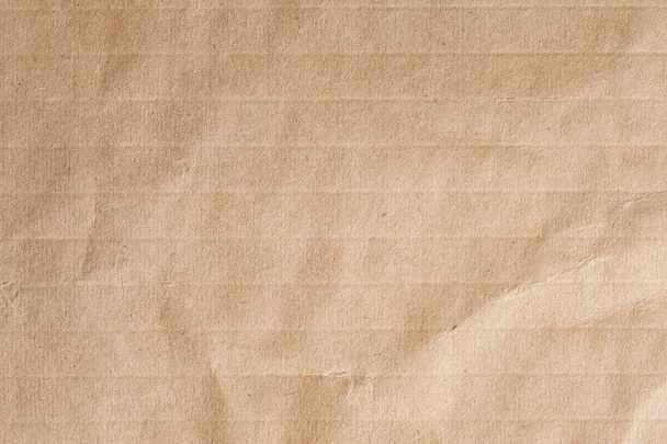 Recycle brown paper crumpled texture, Old paper surface for background - Foto, immagini