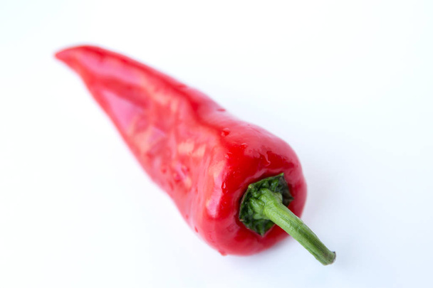 red pepper on white background - Photo, Image