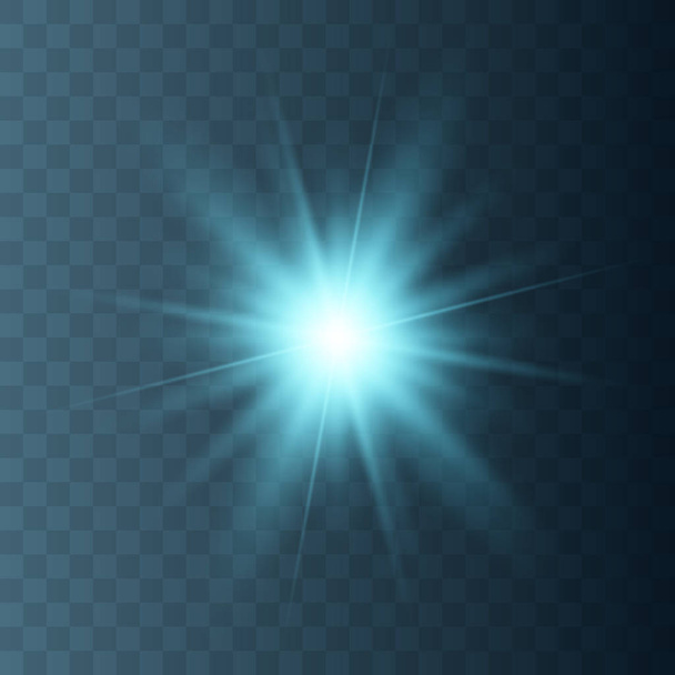 Сяючий світло ефект
  - Вектор, зображення