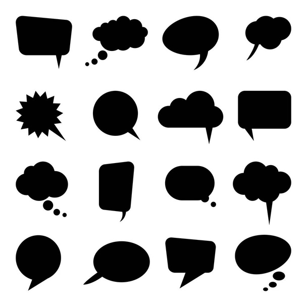 different speech bubbles collection - Vector, Image