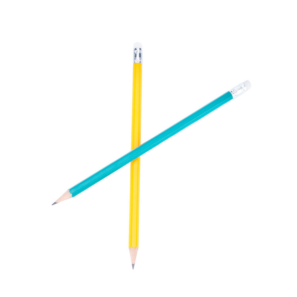 Pencil isolated on white - Photo, Image
