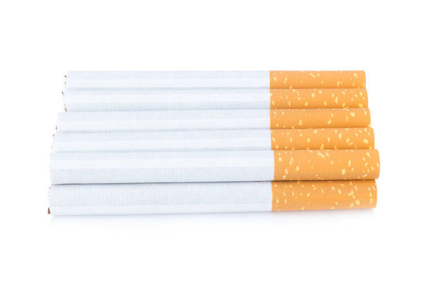 Zigarettenaschenbecher isoliert auf weißem Hintergrund - Foto, Bild