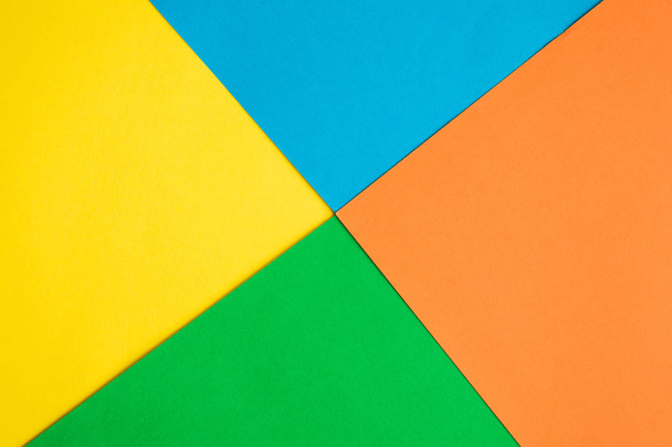 Abstract color paper texture geometric shape. - Foto, Bild