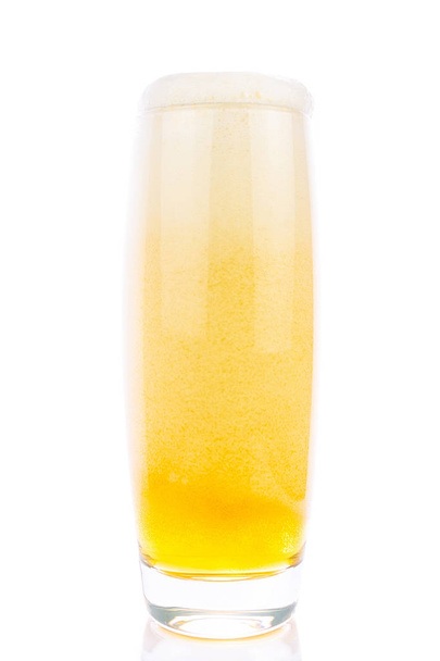 Glass of beer isolated - Fotó, kép