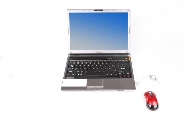 PC notebook aberto
 - Foto, Imagem