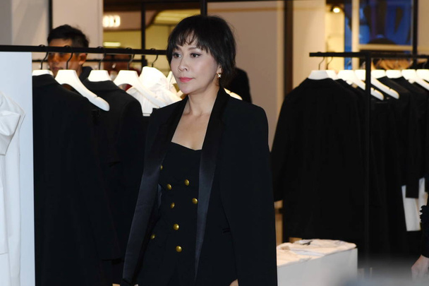 Hong Kong actress Carina Lau attends a fashion event in Beijing, China, 17 March 2019. - Foto, Imagen