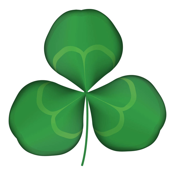 緑のクローバーのベクトルのロゴ、eps 10 - ベクター画像