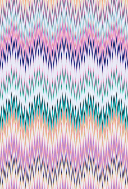 chevron zigzag pattern multicolored background. trends geometric. - Photo, image