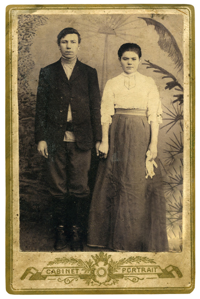 Antique family photo - Photo, Image