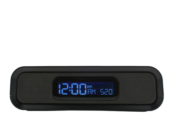 Чорний радіо-годинником
 - Фото, зображення