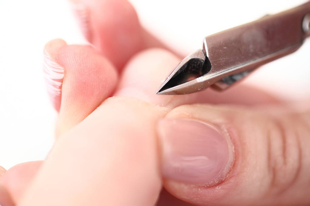 lavorazione manicure unghie femminile
 - Foto, immagini