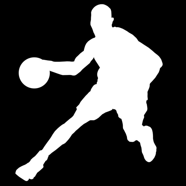 desenho de ícone de basquete. vetor de símbolo de esporte de bola 12190566  Vetor no Vecteezy