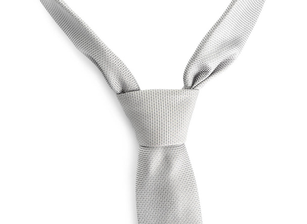 Elegante corbata sobre fondo blanco
 - Foto, Imagen
