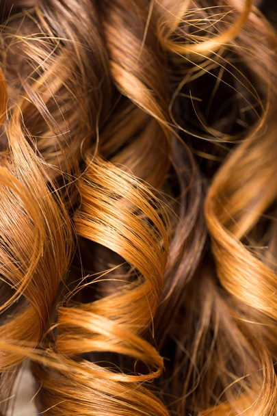 wavy hair as a background. texture - Foto, Bild
