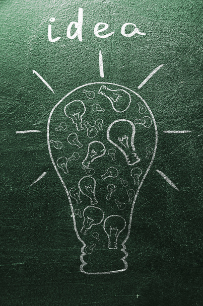 bulb of ideas - Foto, Bild