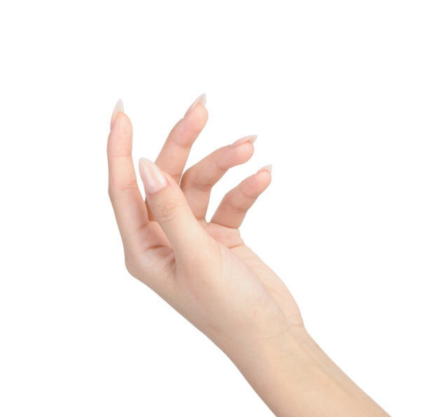 Mano femminile con gesto di manicure
 - Foto, immagini