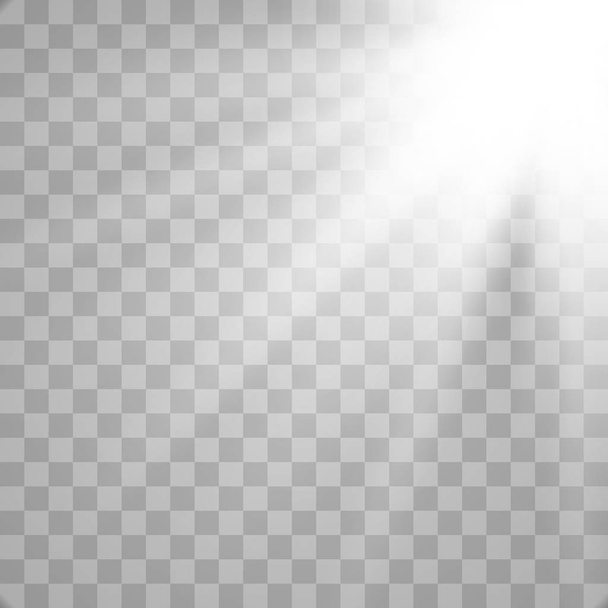 Ηλιακό φως αναλαμπή φακού - Διάνυσμα, εικόνα