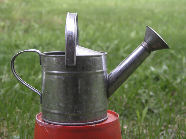 old watering can - Photo, Image