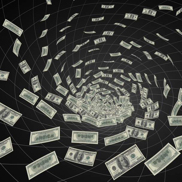 Fekete lyuk dollárt - Fotó, kép