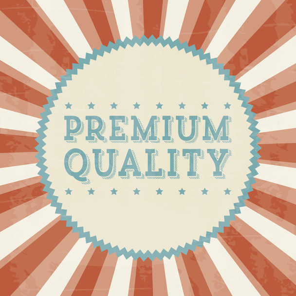 Qualidade Premium - Vetor, Imagem