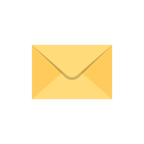 Envelope flat icon - Вектор,изображение