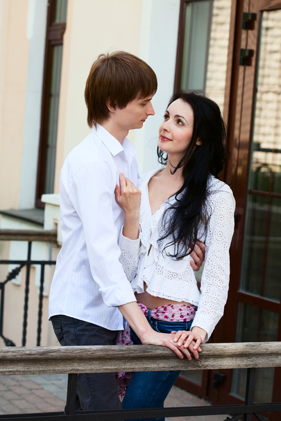 Beautiful young couple in love - Foto, Imagem