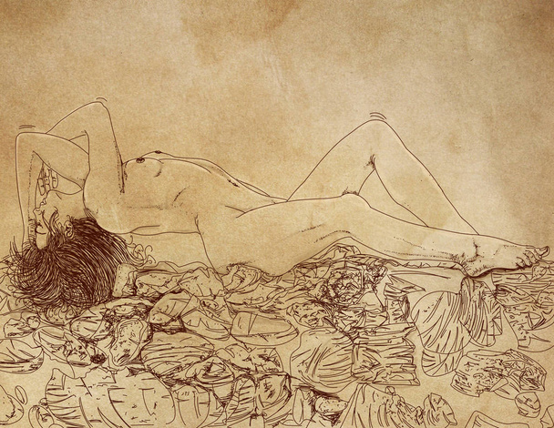 Naked woman woman art - Photo, Image