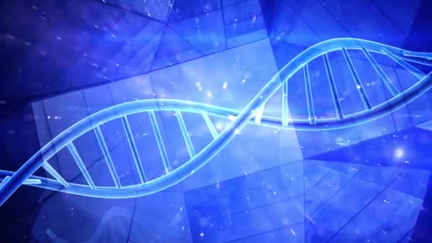 Nici podwójnej helisy Dna Genetics - Materiał filmowy, wideo